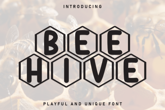 Bee Hive: A Sweet Friendly Handwritten Display Font for Branding