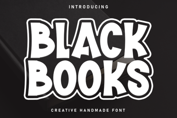 Black Books Typeface for Bold Brand Identity