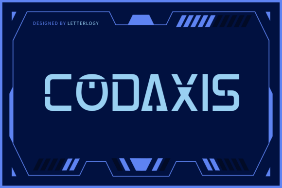 Codaxis: The High-Tech Display Font for Modern Branding