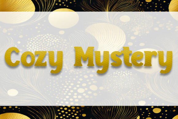Cozy Mystery Typeface for Editorial Design