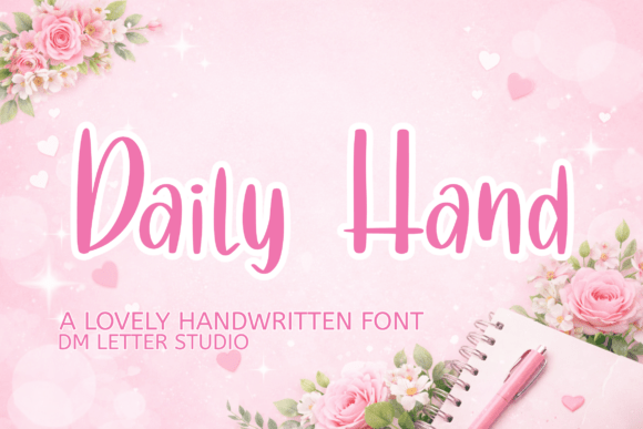 Daily Hand: The Beautiful Handwriting Font for Creative Makers