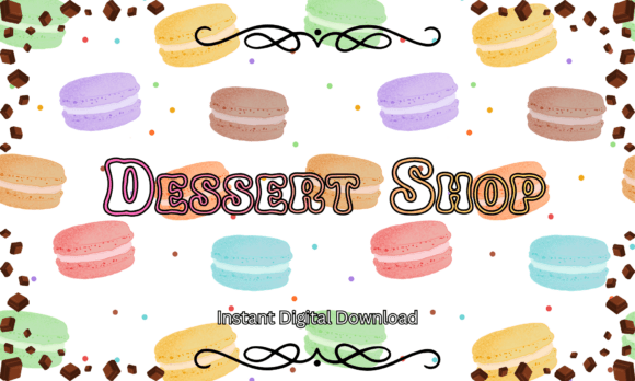 Dessert Shop: A Playful Display Font for Sweet Brand Identity