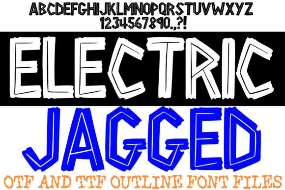 Electric Jagged Typeface Review for High-Impact Campaigns