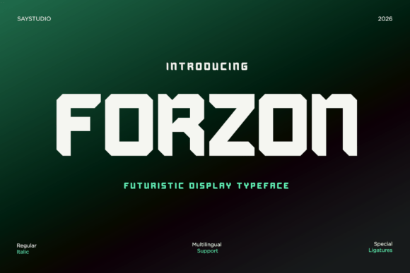 Forzon Typeface Review: Bold Display Fonts for High-Impact Campaigns
