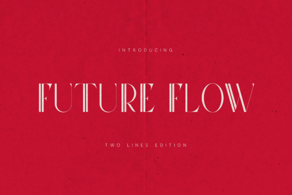 Future Flow: A Modern Display Serif for Editorial Design