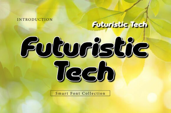 Futuristic Tech Typeface: Bold Display Fonts for Modern Editorial Design