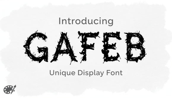 Gafeb Display Font Review for Handmade Branding