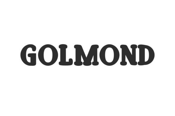 Golmond Typeface: A Retro Display Font for Handmade Branding