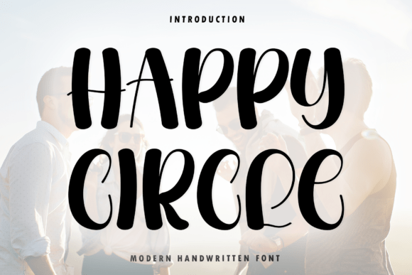 Happy Circle: Elegant Script Fonts for Modern Web Design