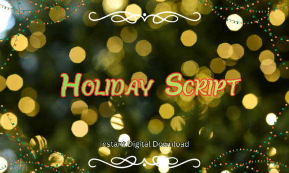 Holiday Script: The Perfect Handwritten Typeface for Festive Branding