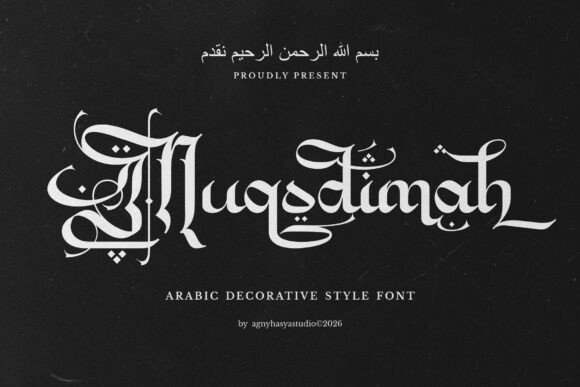 Muqodimah: A Powerful Arabic-Style Display Font for Heritage Branding