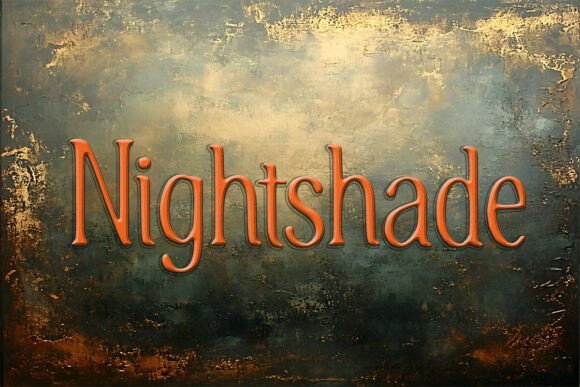 Nightshade: A Versatile Display Font for Makers
