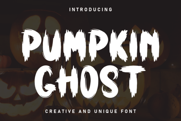 Pumpkin Ghost Typeface Review for Handmade Branding