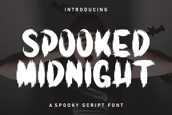 Spooked Midnight Typeface Review: A Whimsical Handwritten Display Font for Branding