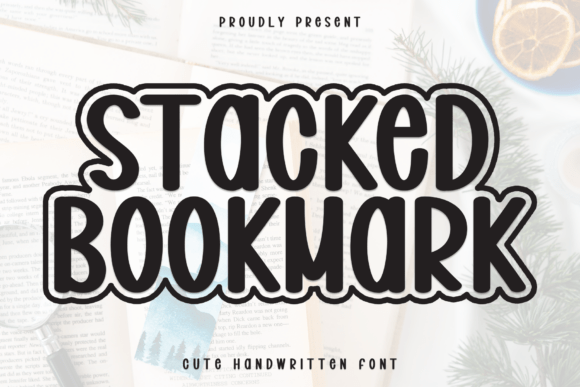 Stacked Bookmark Review: A Handwritten Display Font for Elegant Branding
