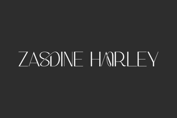 Zasdine Hairley Typeface for Elegant Craft Projects